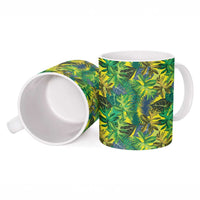 Hawaii Summer Tropical Leaves Ceramic Mug LT01 - Polynesian Pride