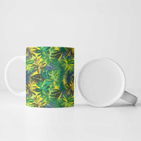 Hawaii Summer Tropical Leaves Ceramic Mug LT01 - Polynesian Pride