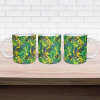 Hawaii Summer Tropical Leaves Ceramic Mug LT01 - Polynesian Pride