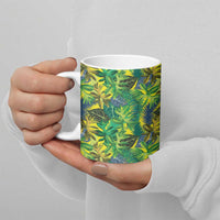 Hawaii Summer Tropical Leaves Ceramic Mug LT01 - Polynesian Pride