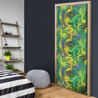 Hawaii Summer Tropical Leaves Door Cover LT01 - Polynesian Pride