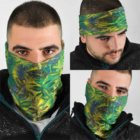 Hawaii Summer Tropical Leaves Neck Gaiter LT01 - Polynesian Pride