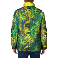 Hawaii Summer Tropical Leaves Padded Jacket LT01 - Polynesian Pride