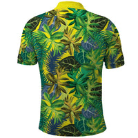 Hawaii Summer Tropical Leaves Polo Shirt - Polynesian Pride