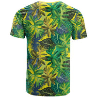 Hawaii Summer Tropical Leaves T Shirt - Polynesian Pride