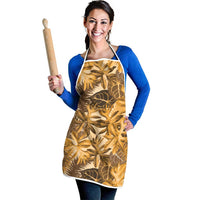 Hawaii Gold Tropical Leaves Apron LT01 - Polynesian Pride