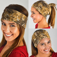 Hawaii Gold Tropical Leaves Neck Gaiter - Polynesian Pride