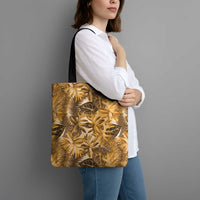 Hawaii Gold Tropical Leaves Tote Bag LT01 - Polynesian Pride
