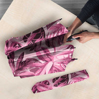 Hawaii Pink Tropical Leaves Umbrella LT01 - Polynesian Pride