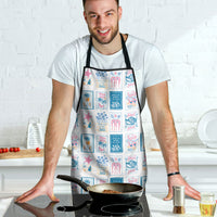 Hawaii Coastal Summer Postcard Apron