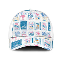 Hawaii Coastal Summer Postcard Mesh Trucker Cap