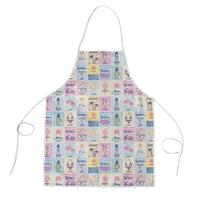 Aloha Summer Posters Grunge Textures Apron