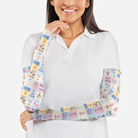 Aloha Summer Posters Grunge Textures Arm Sleeves