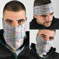 Aloha Summer Posters Grunge Textures Neck Gaiter