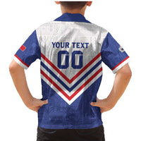 Custom Toa Samoa Rugby Family Matching Mermaid Dress and Hawaiian Shirt 1992-1993 Special Edition - Polynesian Pride