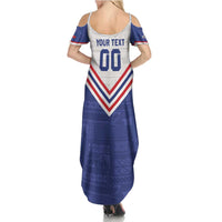 Custom Toa Samoa Rugby Family Matching Summer Maxi Dress and Hawaiian Shirt 1992-1993 Special Edition - Polynesian Pride