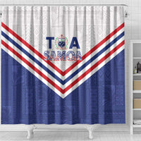 Toa Samoa Rugby Shower Curtain 1992-1993 Special Edition - Polynesian Pride