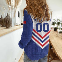 Custom Toa Samoa Rugby Women Casual Shirt 1992-1993 Special Edition - Polynesian Pride