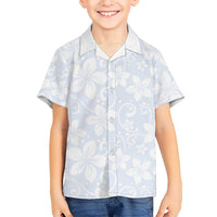 Plumeria Floral White Sunday Hawaiian Shirt LT01 - Polynesian Pride