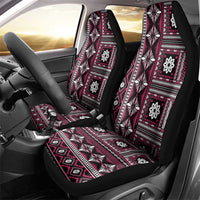 Fiji Masi Tapa Pattern Pink Car Seat Cover - Polynesian Pride