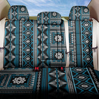 Fiji Masi Tapa Pattern Blue Back Car Seat Cover - Polynesian Pride