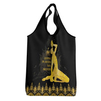Haiti Neg Marron Gold Grocery Bag Lespwa pa anyen san aksyon LT01 - Polynesian Pride