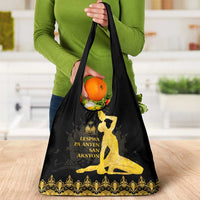 Haiti Neg Marron Gold Grocery Bag Lespwa pa anyen san aksyon LT01 - Polynesian Pride