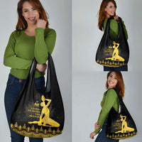 Haiti Neg Marron Gold Grocery Bag Lespwa pa anyen san aksyon LT01 - Polynesian Pride