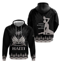 Haiti Neg Marron Silver Hoodie Hope is Nothing Without Action