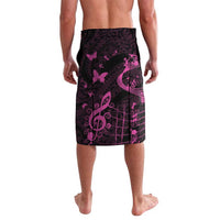 Personalised Survivor Melody Pink Lavalava Breast Cancer Polynesian Pattern