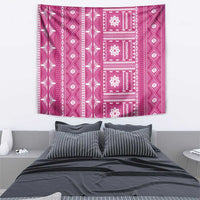 Fiji Masi All Pink Tapestry Tapa Pattern - Polynesian Pride