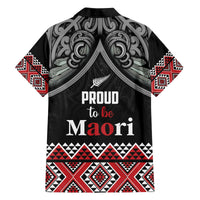 Aotearoa Toitu Te Tiriti Waitangi Family Matching Off The Shoulder Long Sleeve Dress and Hawaiian Shirt Proud To Be Maori