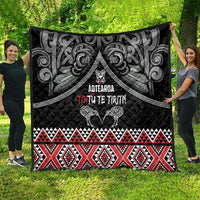 Aotearoa Toitu Te Tiriti Waitangi Quilt Proud To Be Maori LT01 - Polynesian Pride
