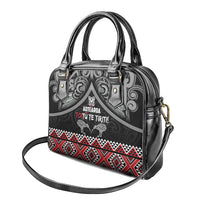 Aotearoa Toitu Te Tiriti Waitangi Shoulder Handbag Proud To Be Maori