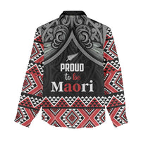 Aotearoa Toitu Te Tiriti Waitangi Women Casual Shirt Proud To Be Maori