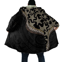 Beige Polynesian Starfish Unique Pattern Cloak