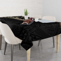 Beige Polynesian Starfish Unique Pattern Tablecloth