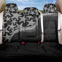 Monotone Polynesian Starfish Unique Pattern Back Car Seat Cover