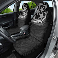 Monotone Polynesian Starfish Unique Pattern Car Seat Cover