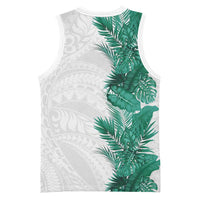 Hawaii Tropical Leaves Basketball Jersey Polynesian Pattern