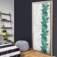 Hawaii Tropical Leaves Door Cover Polynesian Pattern LT01 - Polynesian Pride