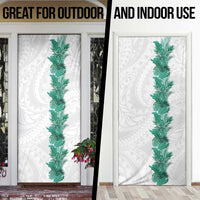 Hawaii Tropical Leaves Door Cover Polynesian Pattern LT01 - Polynesian Pride