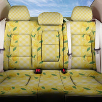 Hawaii Lemon Palaka Back Car Seat Cover Striped Stylized