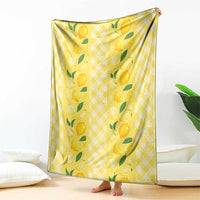 Hawaii Lemon Palaka Blanket Striped Stylized
