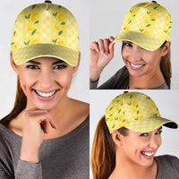 Hawaii Lemon Palaka Classic Cap Striped Stylized