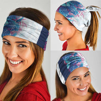 Hawaii Tropical Plant UliUli Neck Gaiter Vibrant Polynesian Pattern
