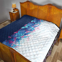 Hawaii Tropical Plant UliUli Quilt Vibrant Polynesian Pattern