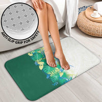 Hawaii Tropical Plant Omaomao Bathroom Set Vibrant Polynesian Pattern