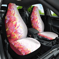 Hawaii Tropical Plant Akala Car Seat Cover Vibrant Polynesian Pattern