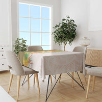 Hawaii Tropical Plant Lenalena Tablecloth Vibrant Polynesian Pattern